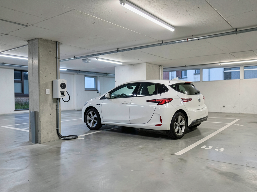 Borne de recharge en copropriété