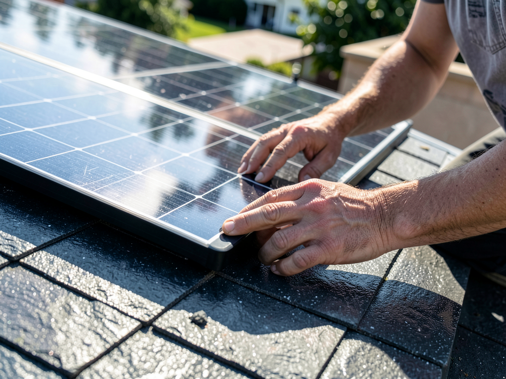 Comparatif technique : installer des panneaux sur un toit en tuiles vs une couverture en ardoise