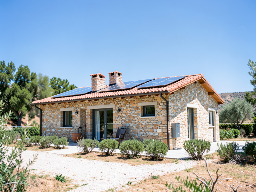 Installation solaire pour résidence secondaire