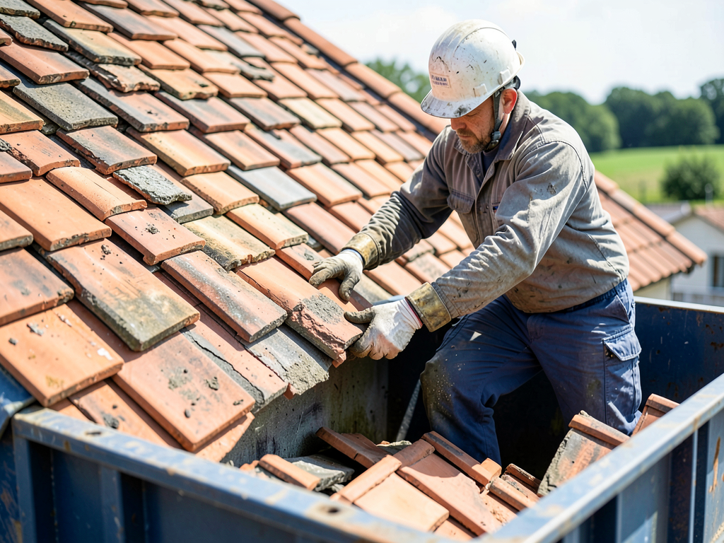 Dépose des tuiles : le coût caché que votre devis omet